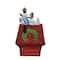 Peanuts® 2ft. 3D Pre-Lit Snoopy on Dog House with Star Yard Art